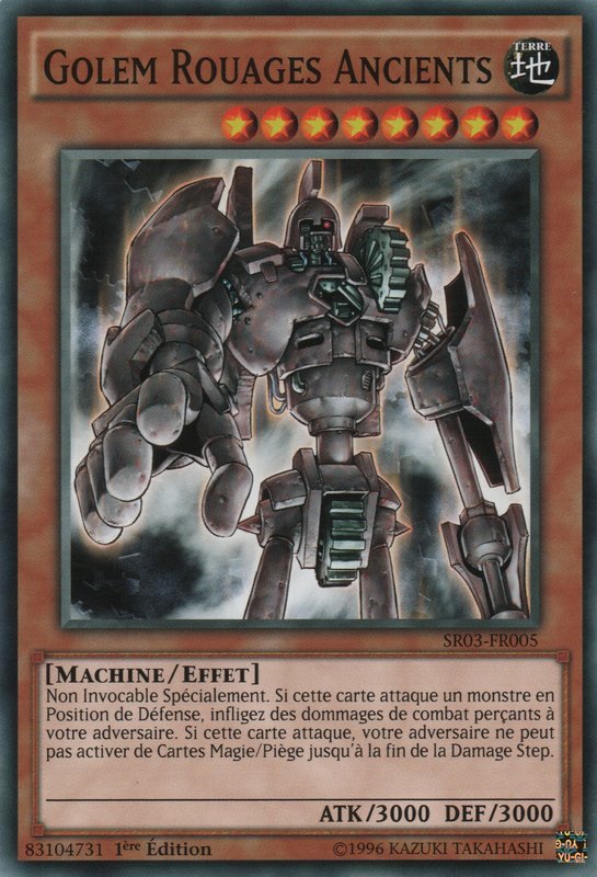 Golem Rouages Ancients