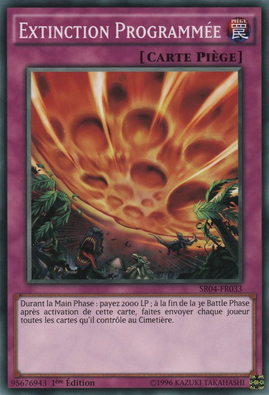 Extinction Programmée