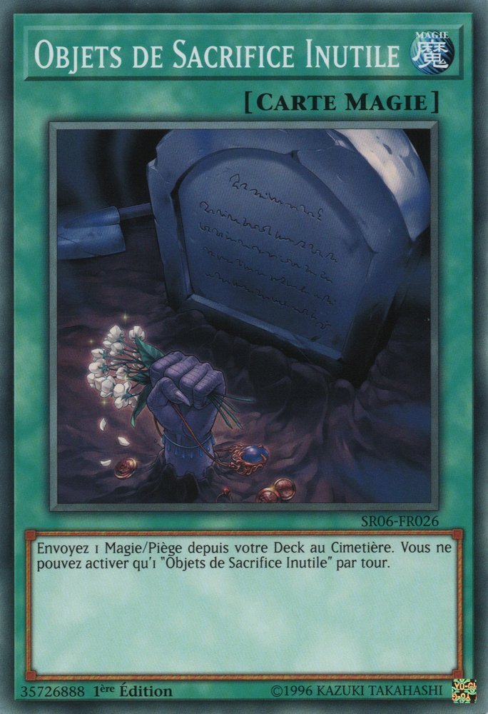 Objets de Sacrifice Inutile