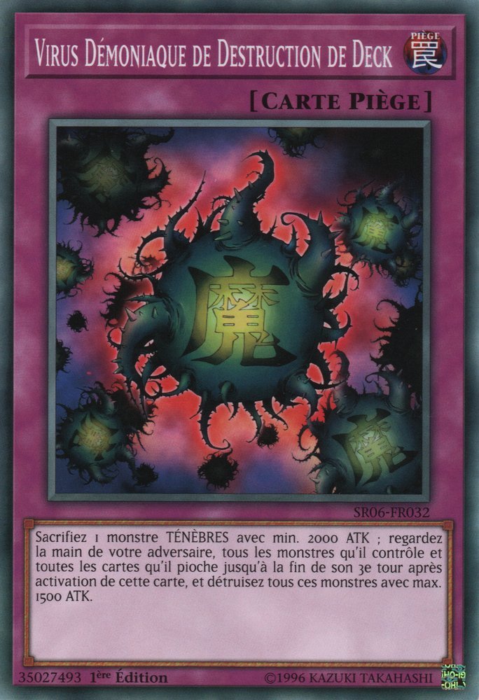 Virus Démoniaque de Destruction de Deck