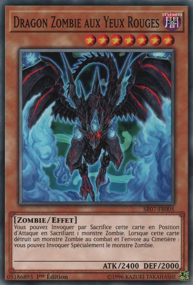 Dragon Zombie Aux Yeux Rouges