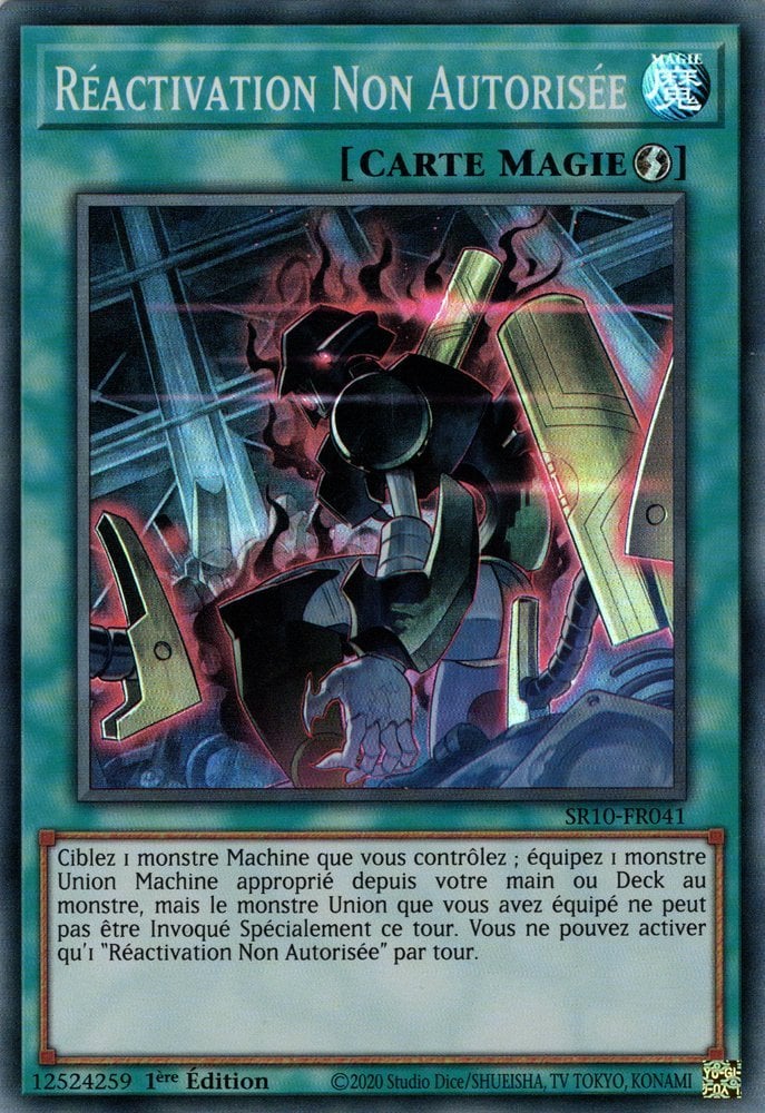 Unauthorized Reactivation
