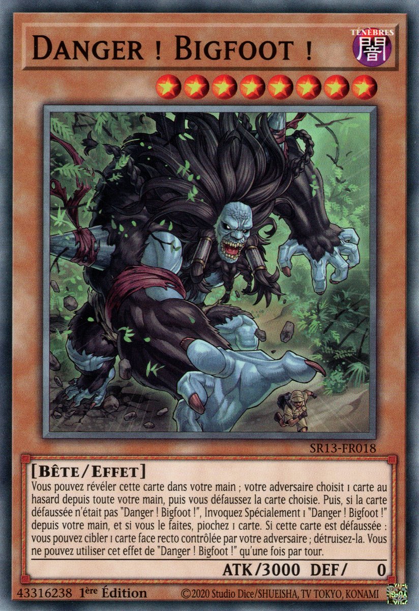 Danger ! Bigfoot !