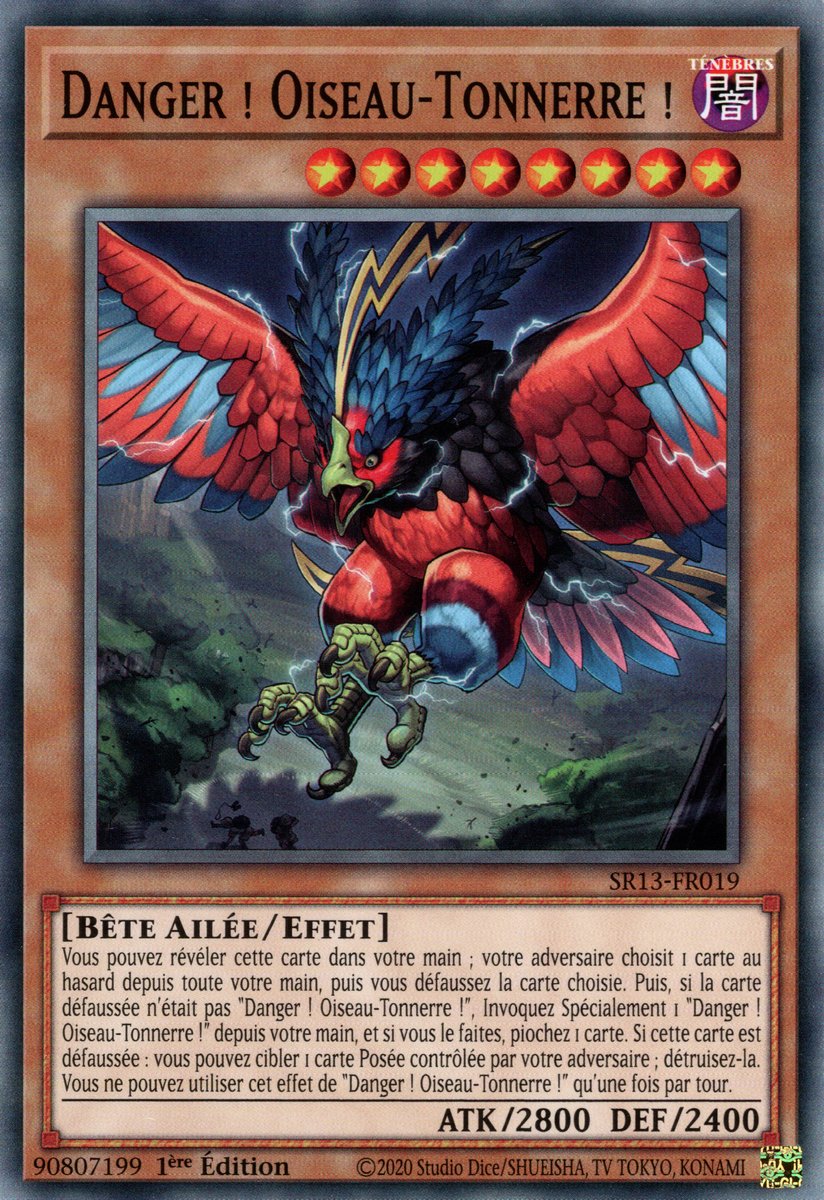 Danger ! Oiseau-Tonnerre !