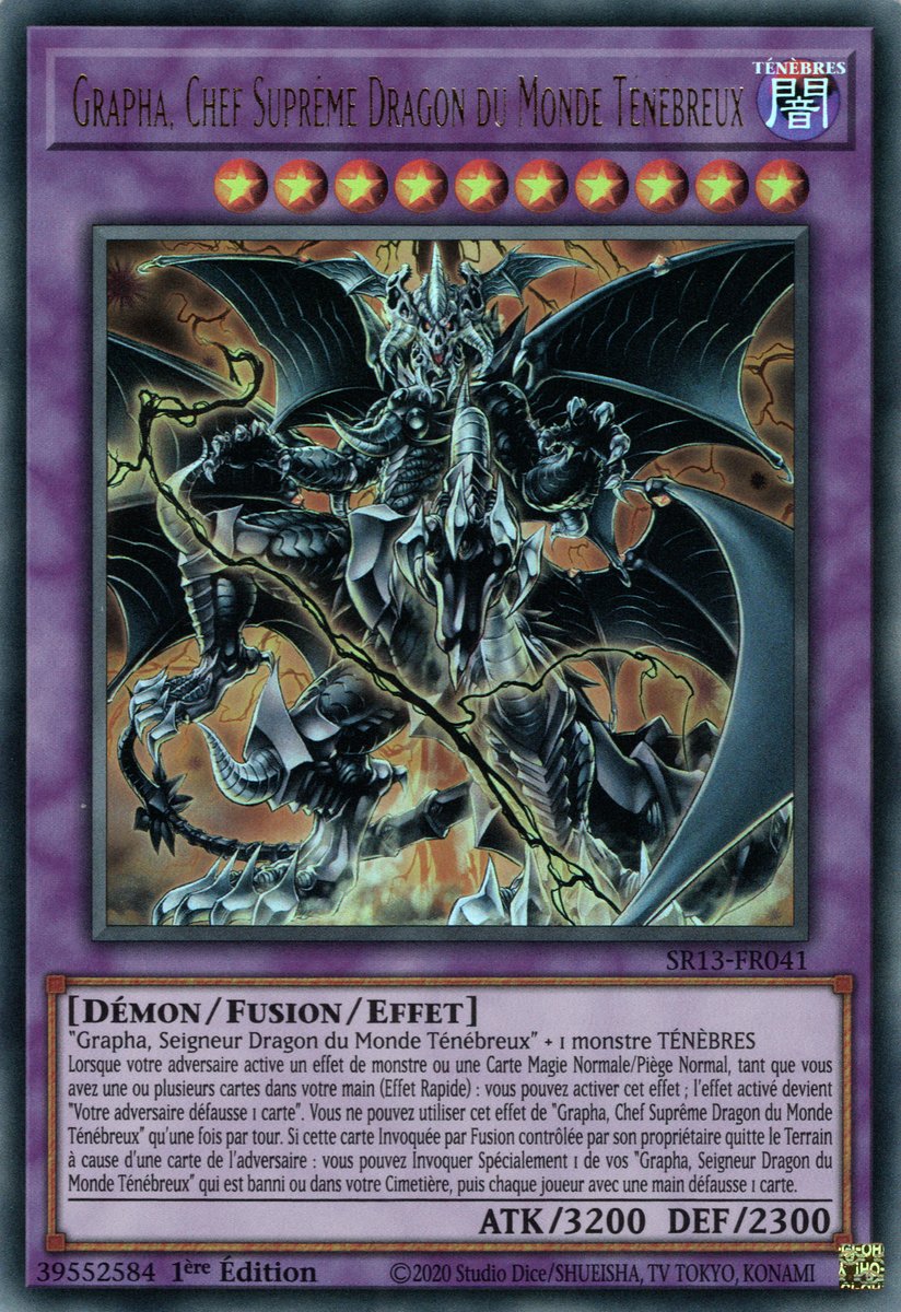 Grapha, Chef Suprême Dragon du Monde Ténébreux