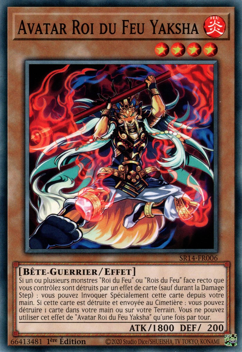 Avatar Roi du Feu Yaksha