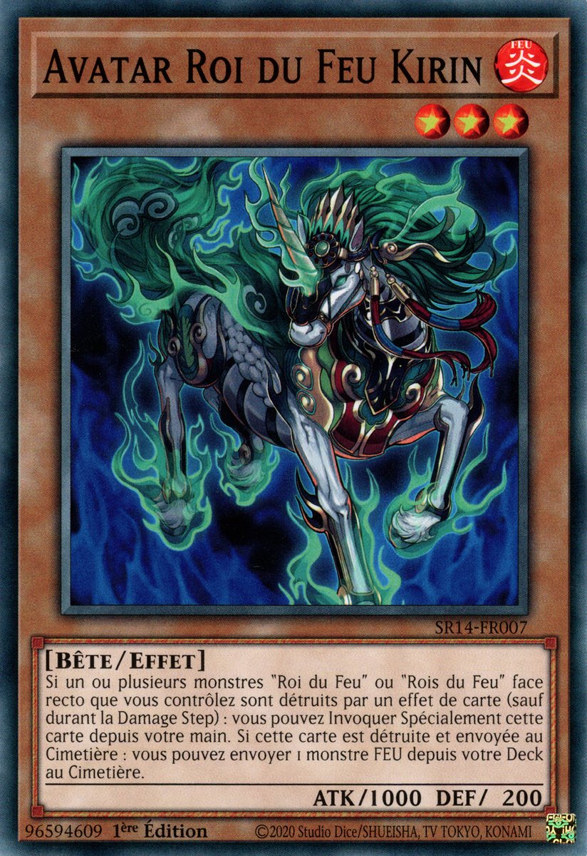 Avatar Roi Du Feu Kirin