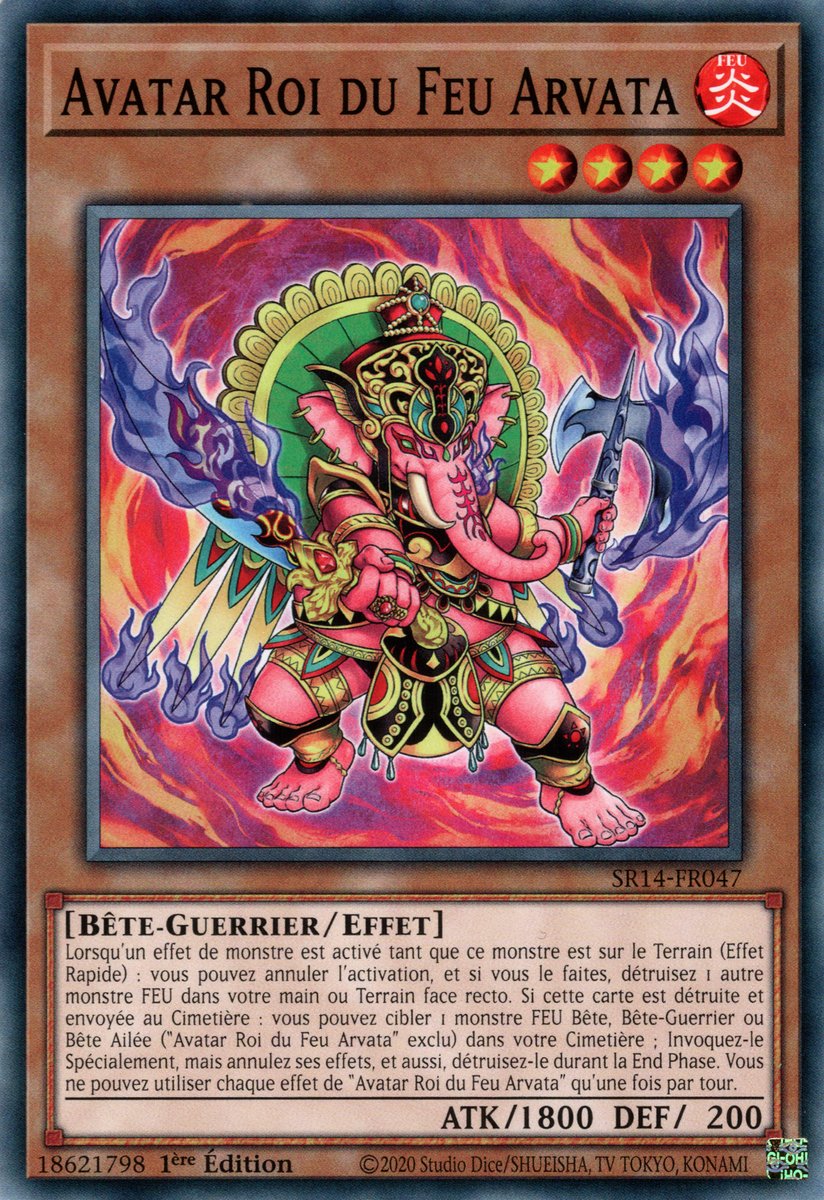 Avatar Roi du Feu Arvata