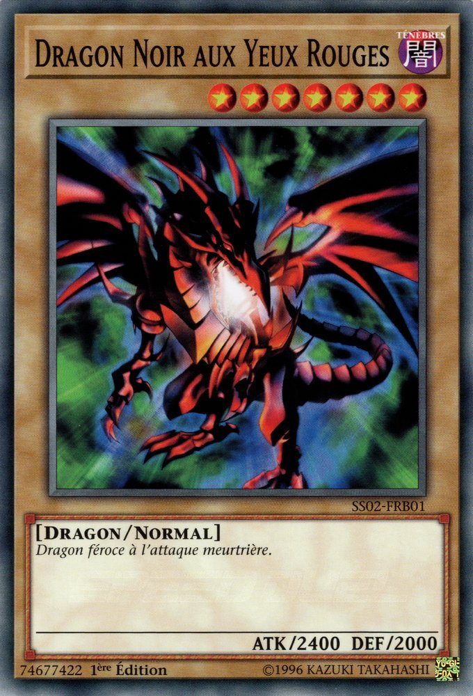 Dragon Noir Aux Yeux Rouges