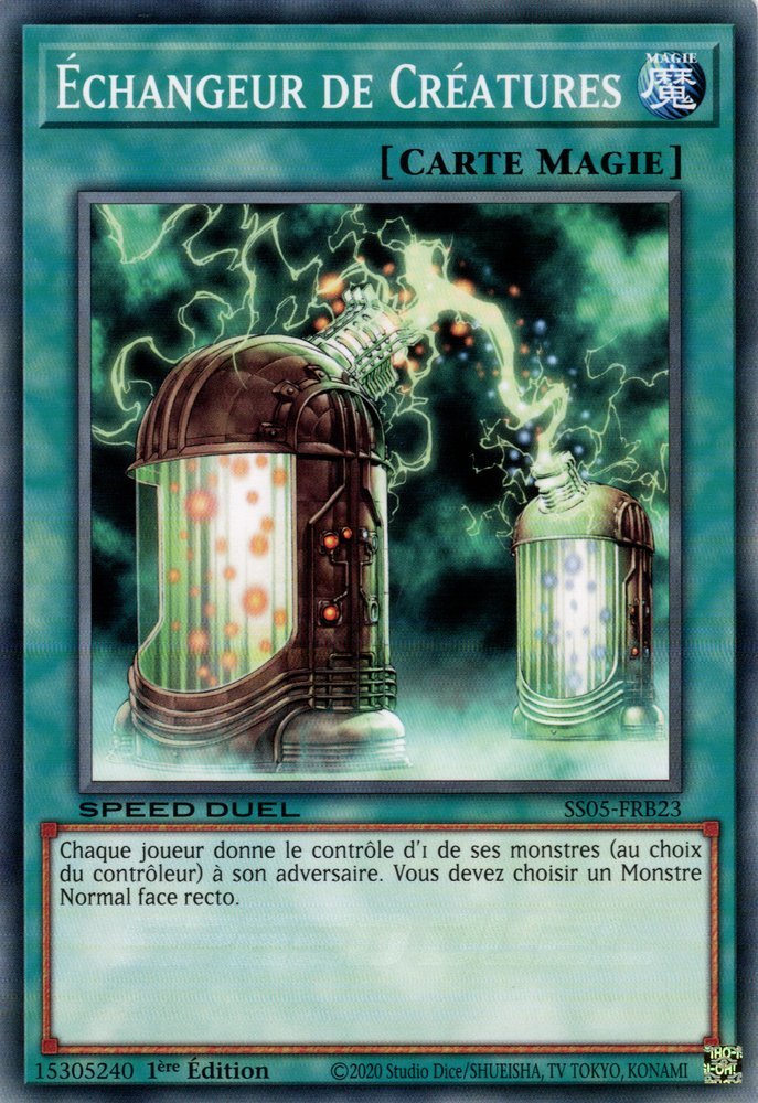 Échangeur de Créatures