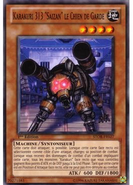 Karakuri 313 "Saizan" le Chien de Garde
