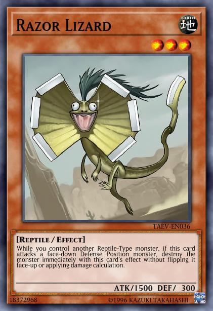 Lézard Rasoir