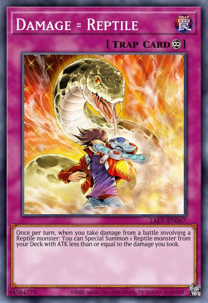 Dommages = Reptile