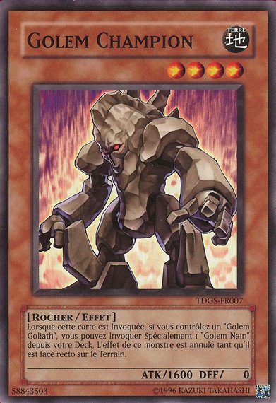Medium Piece Golem