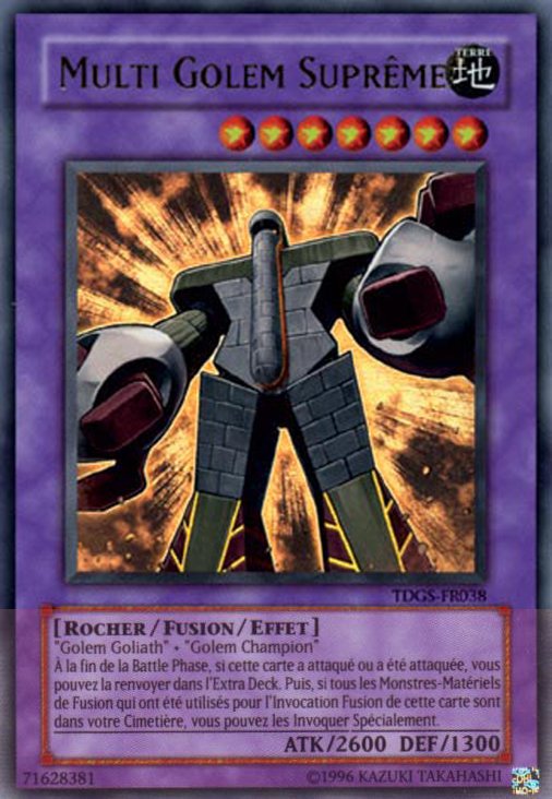 Multiple Piece Golem