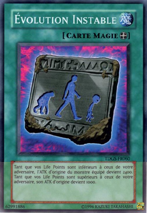 Evolution Instable