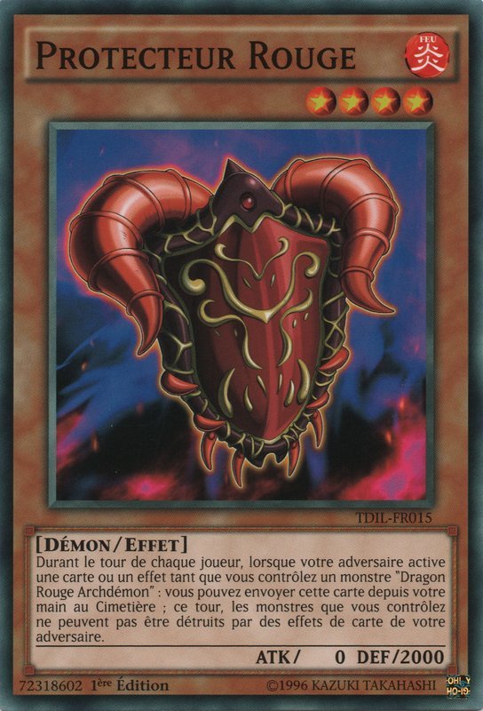Protecteur Rouge