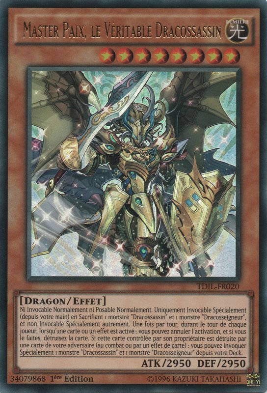 Master Peace, the True Dracoslayer