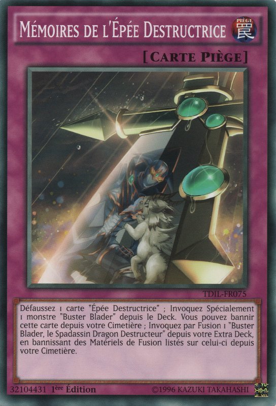 Destruction Sword Memories