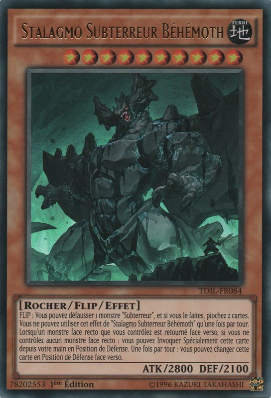 Subterror Behemoth Stalagmo