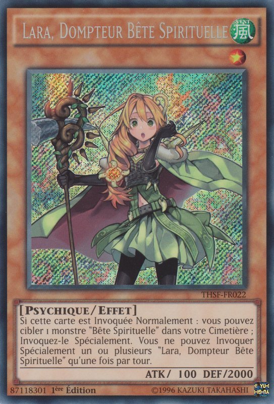 Lara, Dompteur Bête Spirituelle