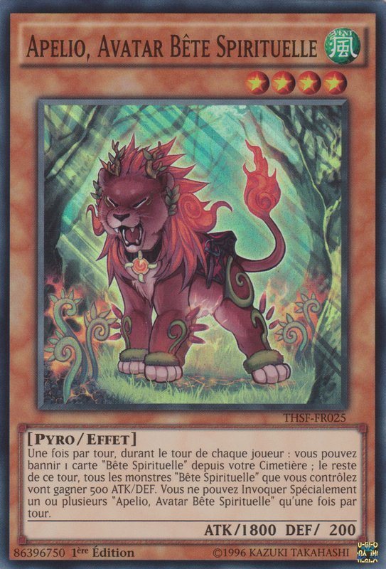 Apelio, Avatar Bête Spirituelle
