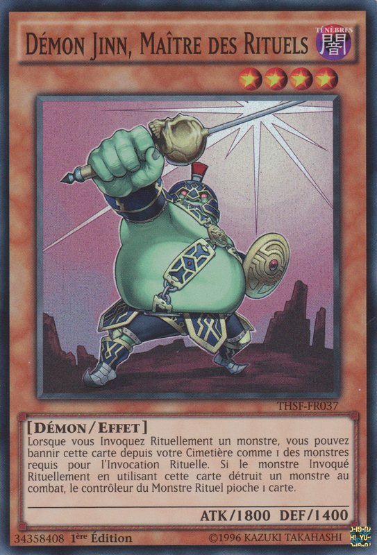 Démon Jinn, Maître des Rituels
