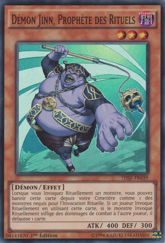 Démon Jinn, Prophète des Rituels