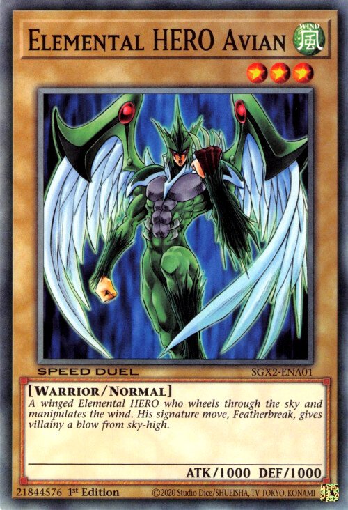 Elemental HERO Avian