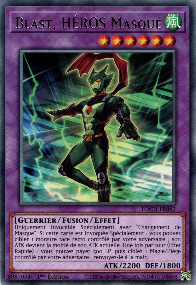 Blast, HÉROS Masqué