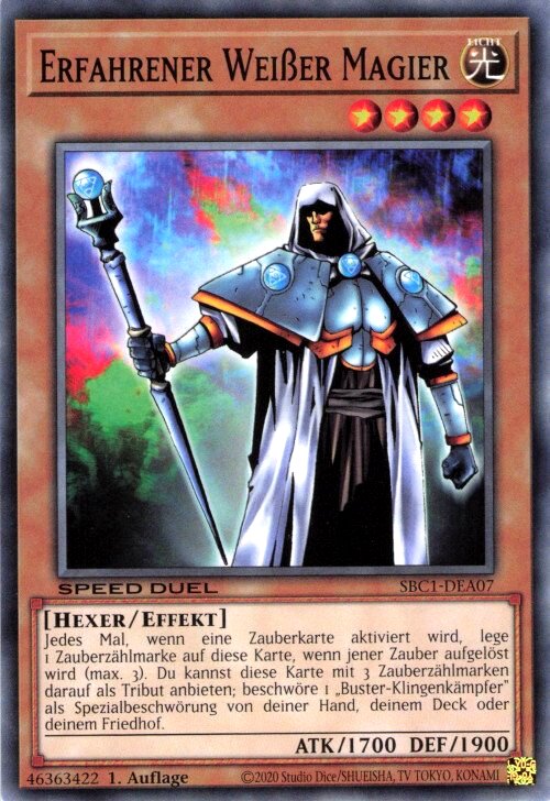 Magicien Blanc Expérimenté