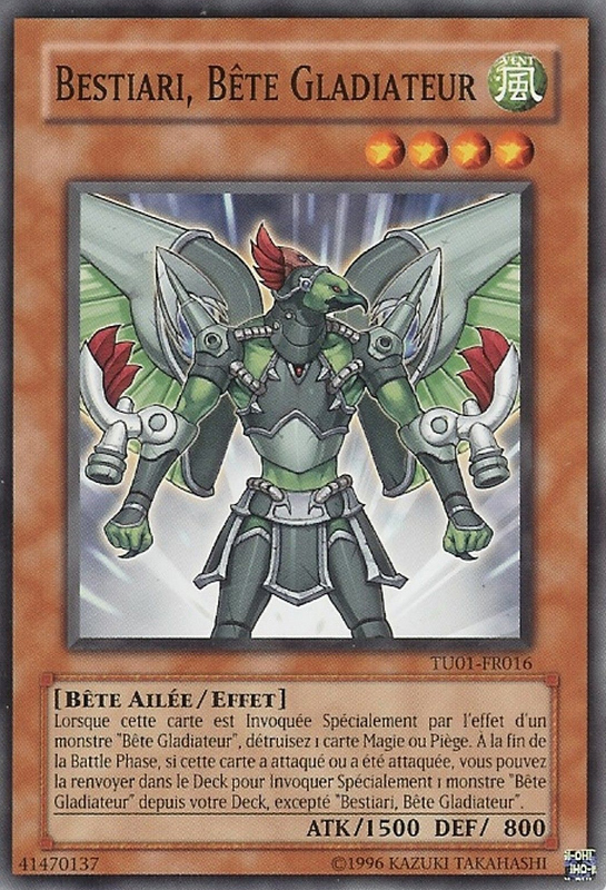 Bestiari, Bête Gladiateur