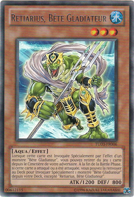 Retiarius, Bête Gladiateur