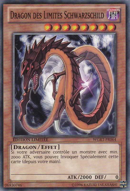Dragon des Limites Schwarzschild
