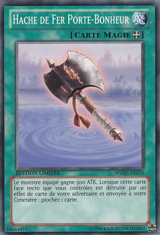 Hache de Fer Porte-Bonheur