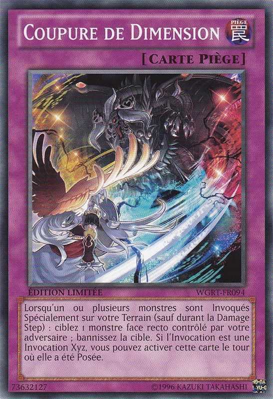 Coupure de Dimension