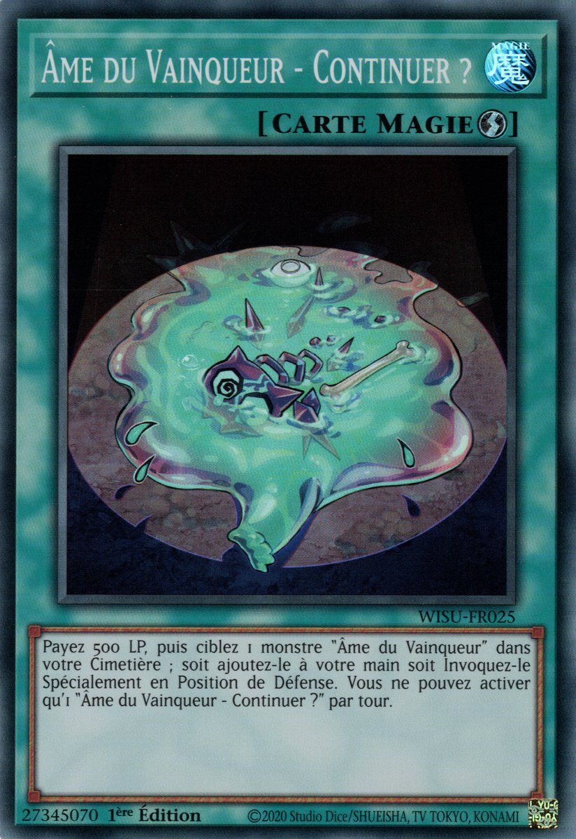 Âme du Vainqueur - Continuer ?