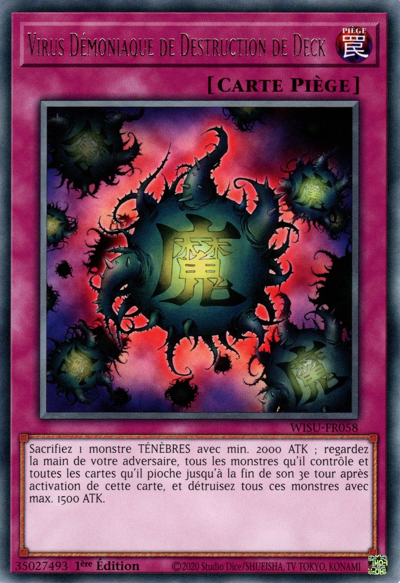 Virus Démoniaque de Destruction de Deck
