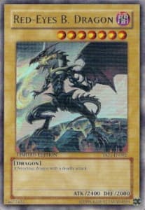 Dragon Noir Aux Yeux Rouges