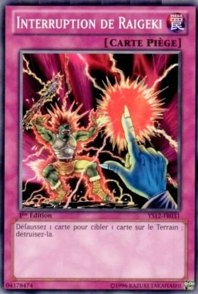 Interruption de Raigeki