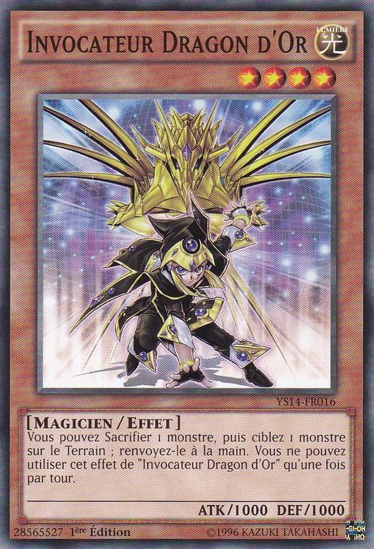 Invocateur Dragon D'or