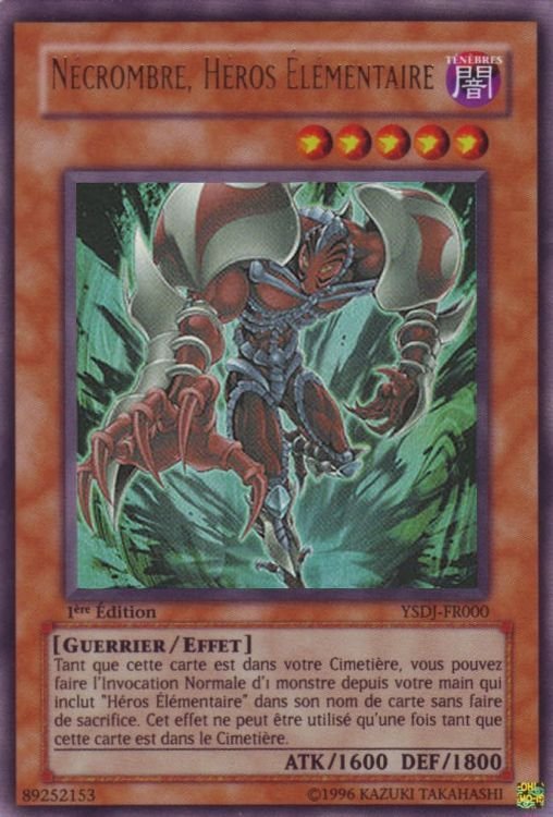 Nécrombre, Héros Elémentaire
