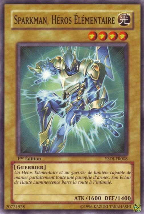 Sparkman, Héros Elémentaire