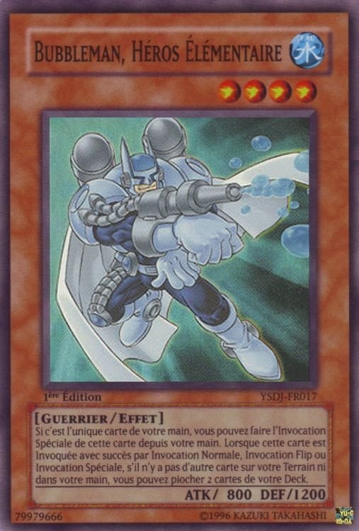 Bubbleman, HEROS Elémentaire