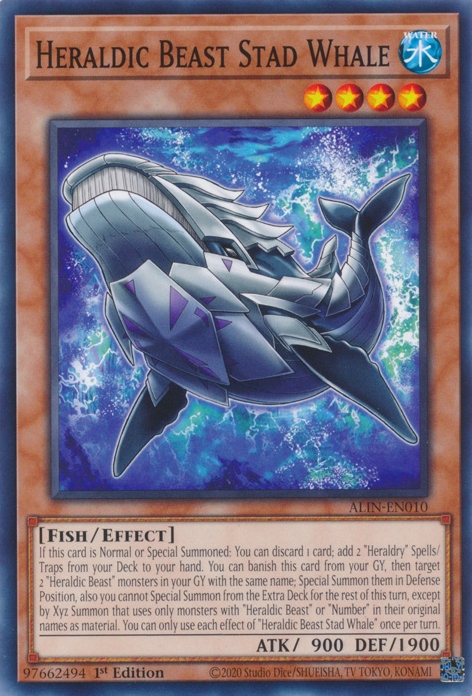 Baleine Stad, Bête Héraldique