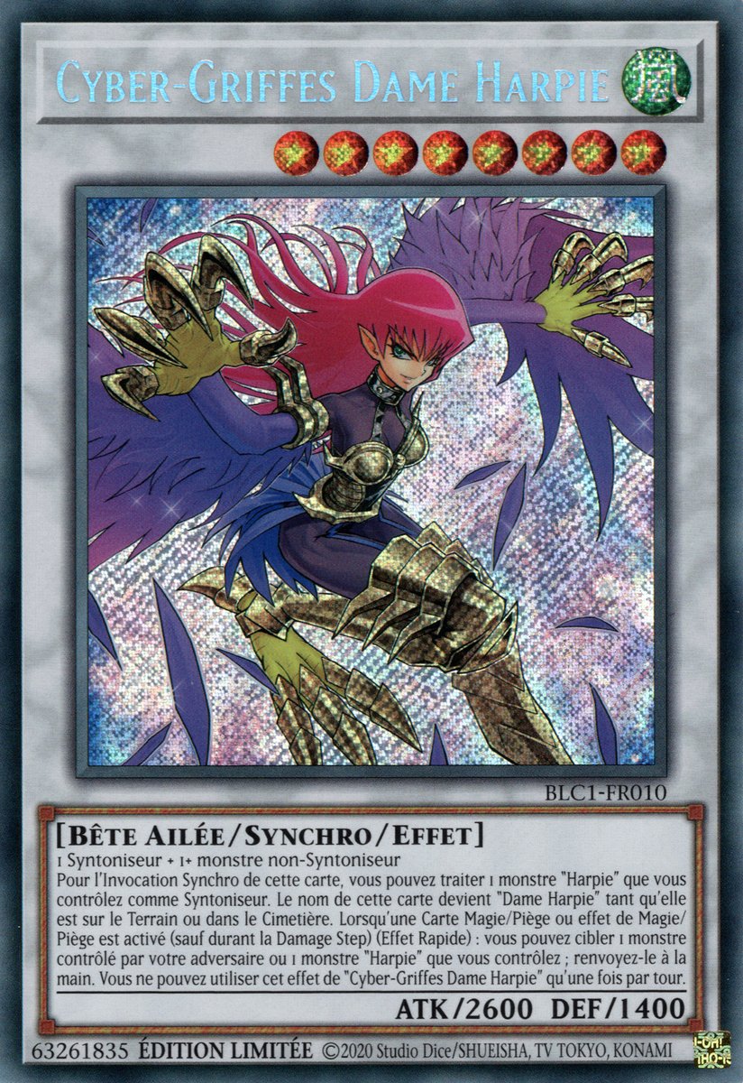 Cyber-Griffes Dame Harpie