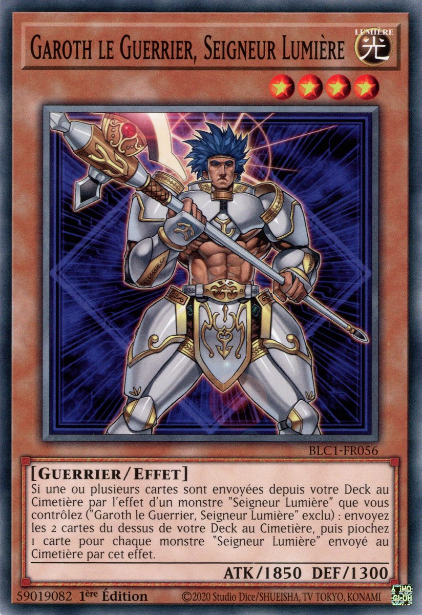 Garoth le Guerrier, Seigneur Lumière