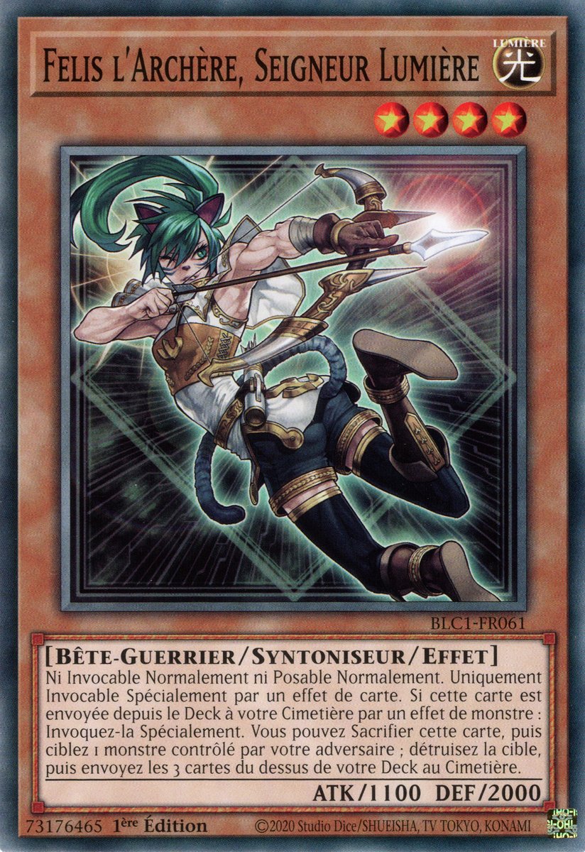 Felis l'Archère, Seigneur Lumière