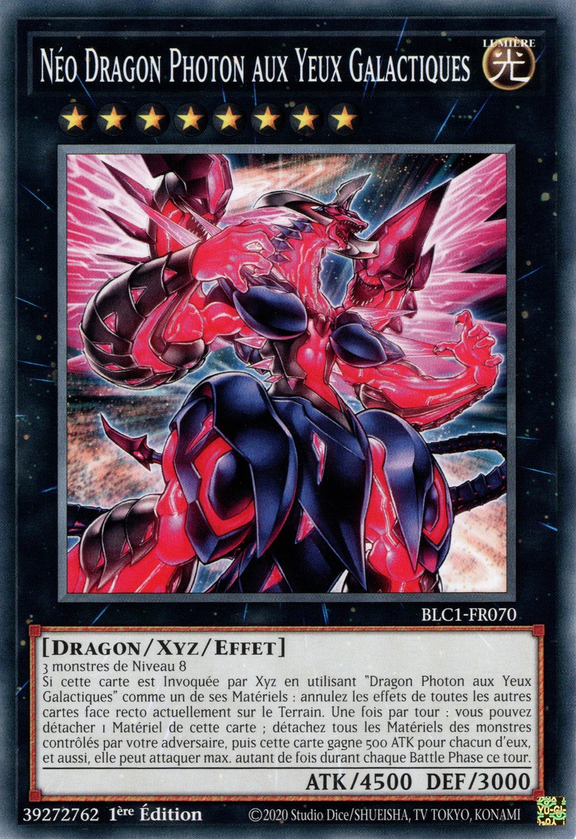 Néo Dragon Photon aux Yeux Galactiques