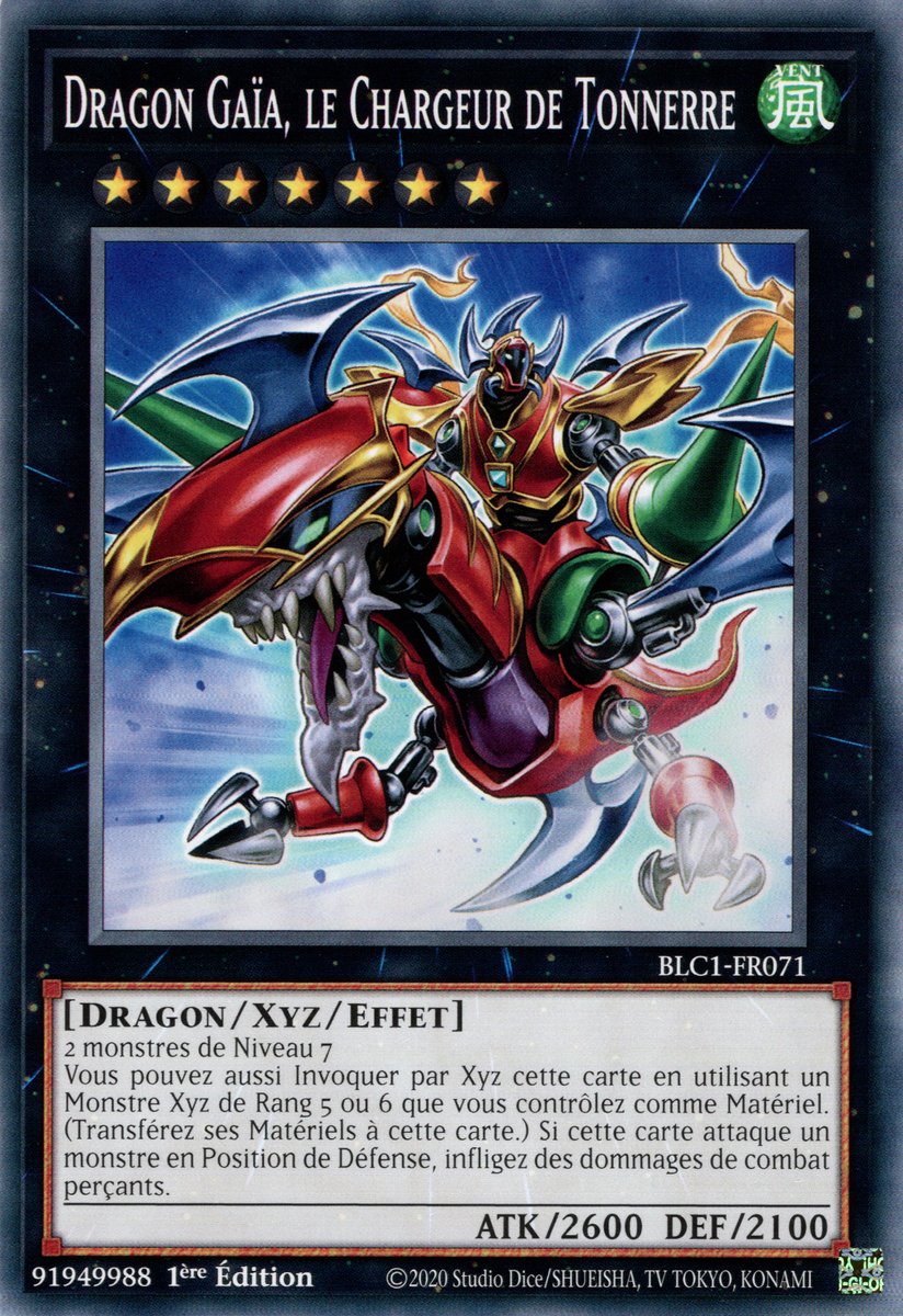 Dragon Gaïa, le Chargeur de Tonnerre